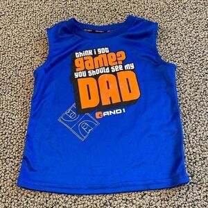 NWOT And 1 Orange & Blue Muscle Shirt Size 18 Months